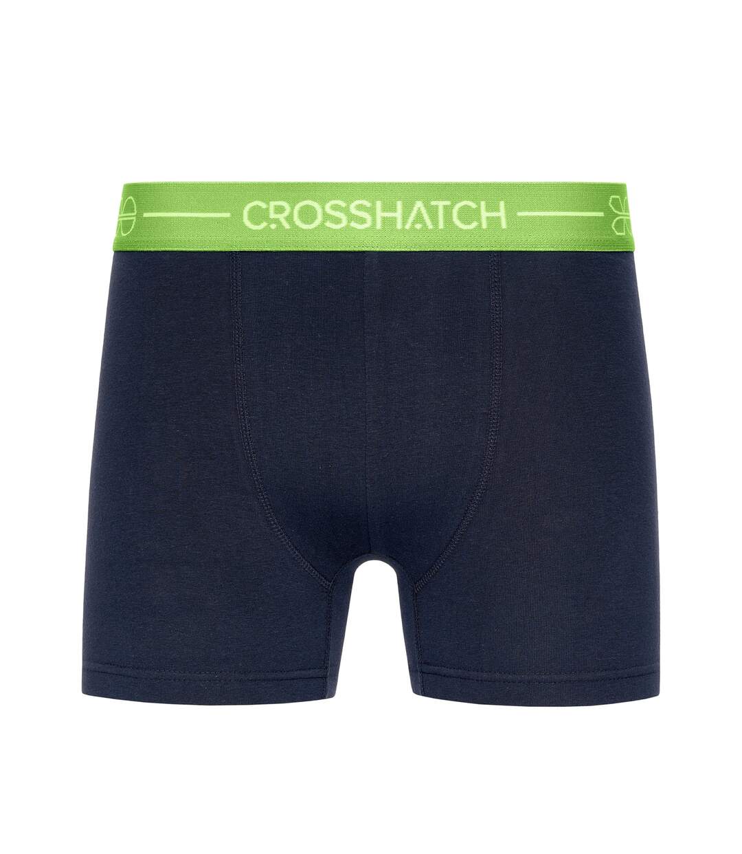 Pack of 3  Mens astral bright boxer shorts  navy Crosshatch