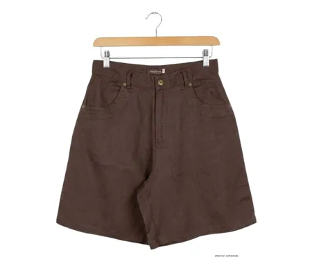 MAYFLOWER SE1106 - Bermuda en lin pour femme : l'élégance naturelle et fraîche