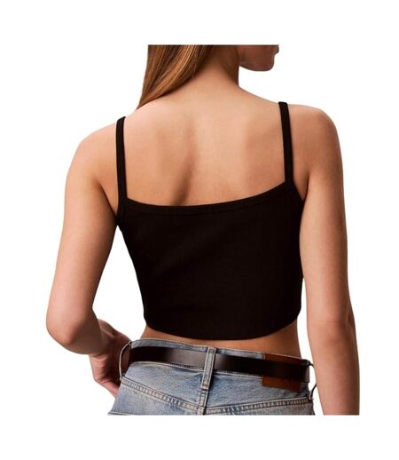 Brassière noire femme calvin klein jeans woven