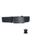 Ceinture en cuir bleu marine ajustable pour homme - élégance et confort au quotidien-1