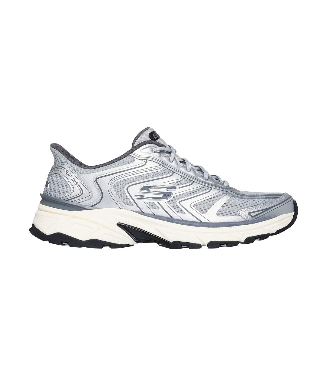 Basket Basse Cuir Skechers Stamina Sport-2