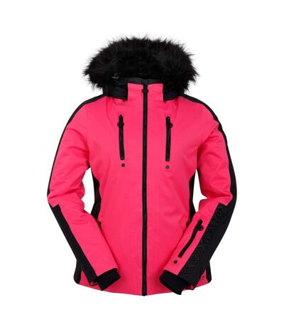 Blouson de ski frenzied femme rose vif Dare 2B