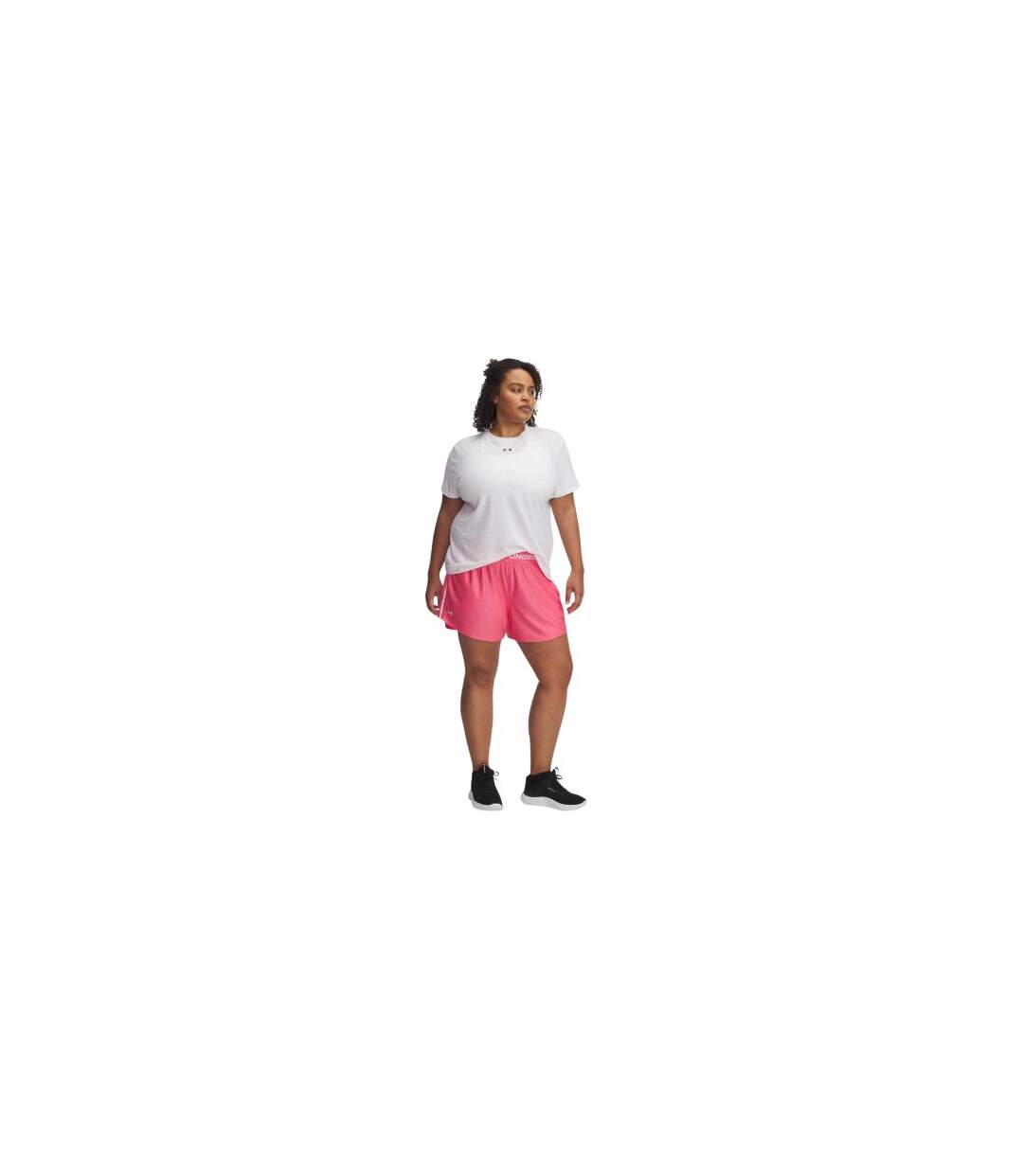 Short Play Up Femme Rose Under Armour-1
