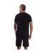 Ensemble T-shirt Et Short Détente Style Logo Homme Noir Nicce-3