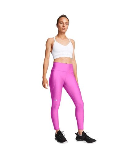 Legging Heatgear Femme Rose Under Armour