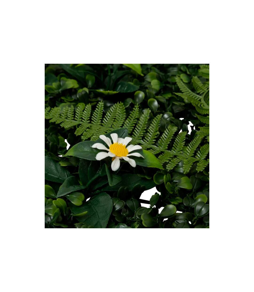 Carré Végétal Artificiel Jungle Izy 50cm Vert-2