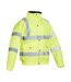 Adults Hi-viz Bomber Jacket Yellow Blackrock-4