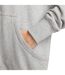 Womens/ladies Phoenix Fleece Oversized Sport Full Zip Hoodie Grey Marl Marl Nike-3