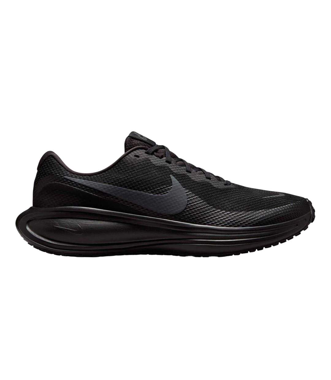 Mens Revolution 7 Trainers Black Grey Nike-1
