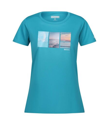 T-shirt fingal femme bleu tahoe Regatta