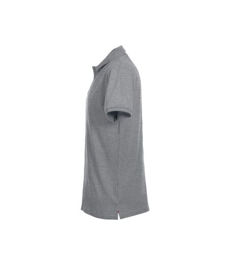Mens Classic Hoodie Grey Melange Clique