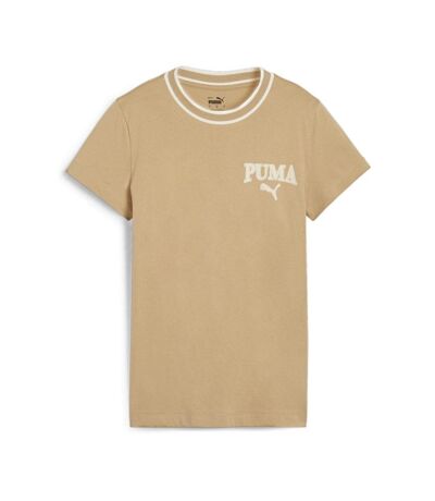 T-shirt Beige Femme Puma Squad 677897 - M