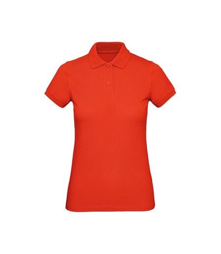 Polo Inspire Femme Rouge Feu B&C