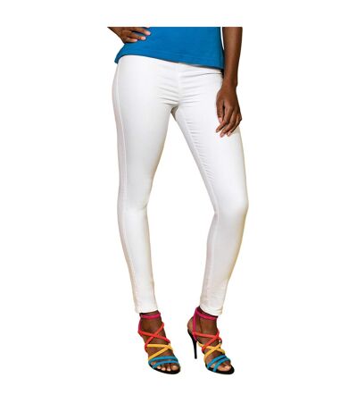 Asquith & Fox Womens/Ladies Classic Fit Jeggings (White) - UTRW6645