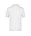 Polo Homme Blanc James And Nicholson-2