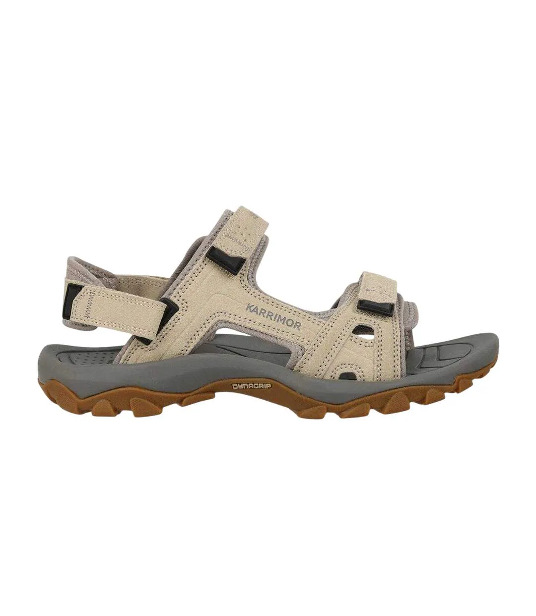 Sandales Motif/style Logo Antibes Homme Beige Karrimor-1