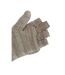 Trespass Womens/Ladies Mittzu Fingerless Knitted Ski Gloves (Dark Mushroom) - UTTP6149