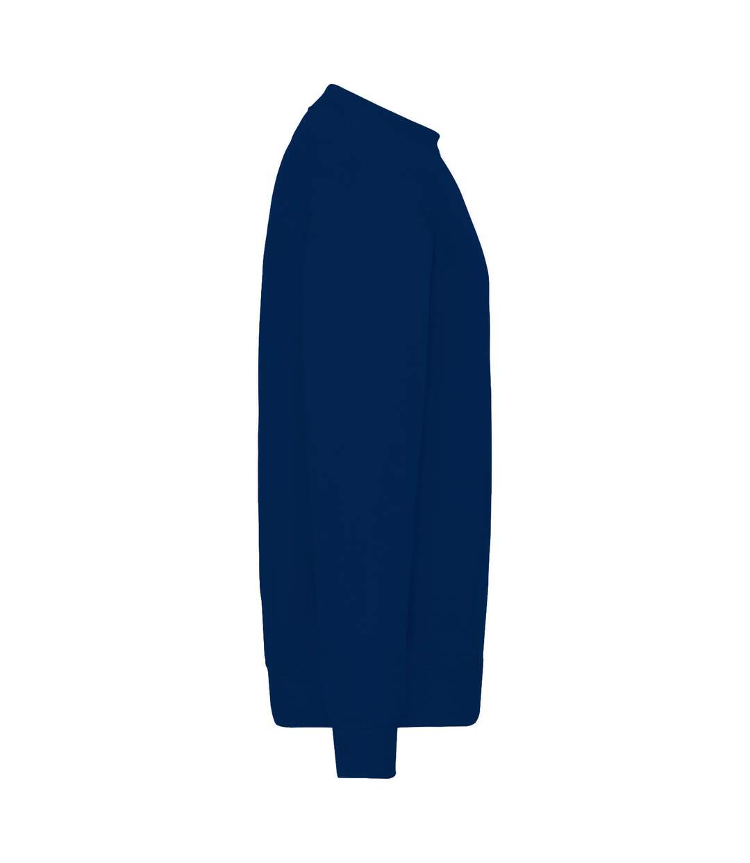 Mens classic 80/20 set-in sweatshirt navy Fruit of the Loom-3
