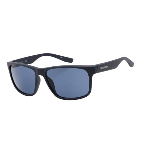 Lunettes De Soleil Motif/style Rectangulaire Homme Taille Unique Bleu Marine Calvin Klein