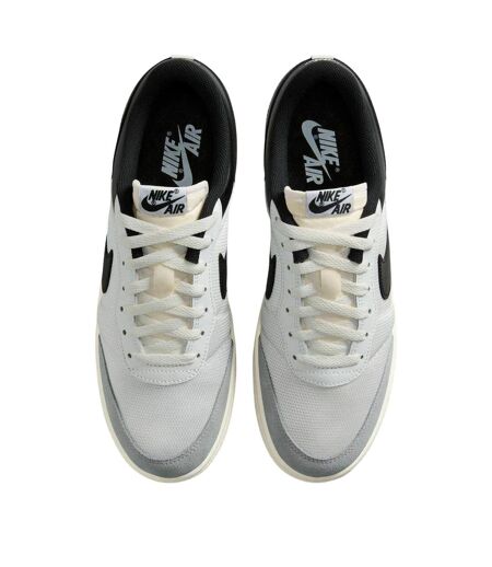 Mens Air Jordan Skyline Leather Trainers Black White Nike