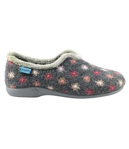 Chaussons sundance femme gris Lunar