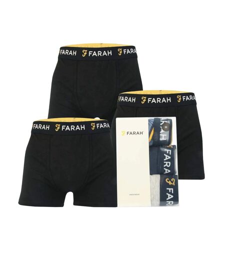 Boxers saginaw homme noir Farah