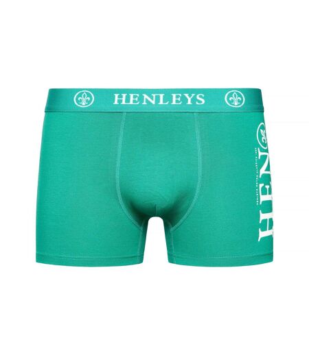Pack Of 5  Mens Kelmack Marl Boxer Shorts  Multicoloured Henleys