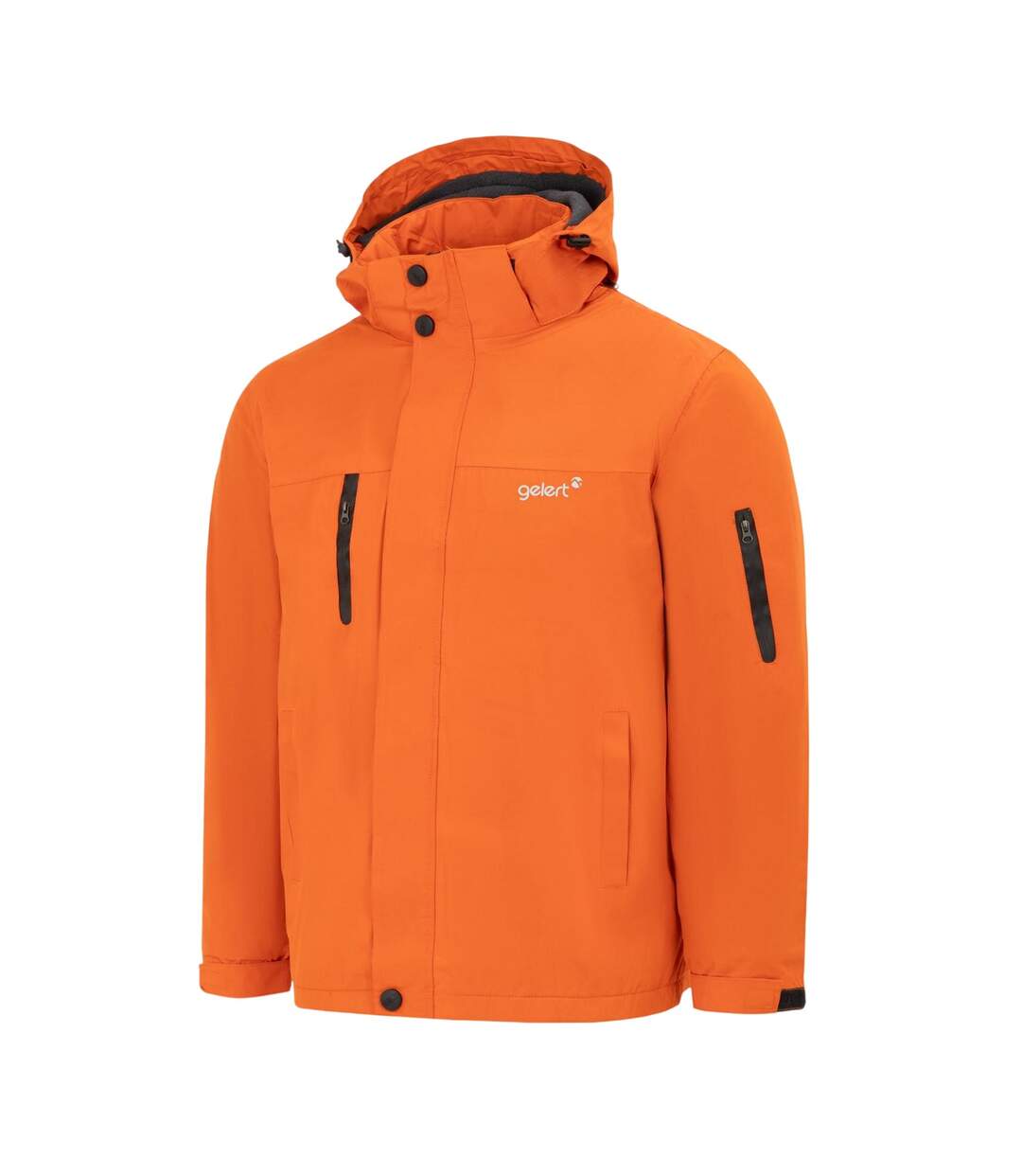 Parka Motif/style Uni Homme Orange Gelert-3