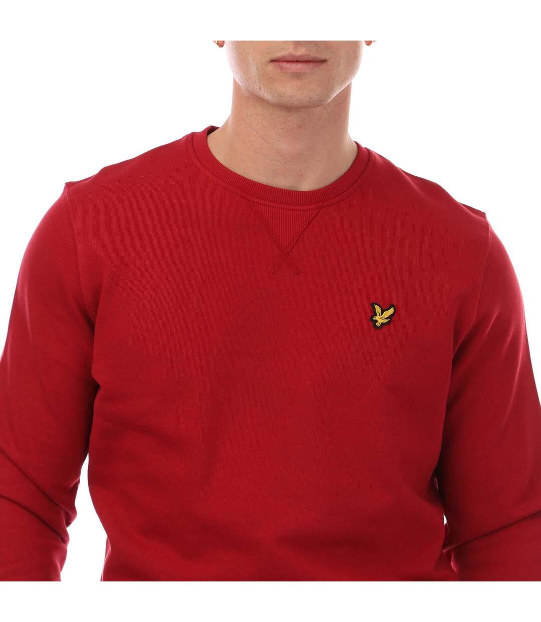 Sweat Homme Rouge Lyle & Scott-2