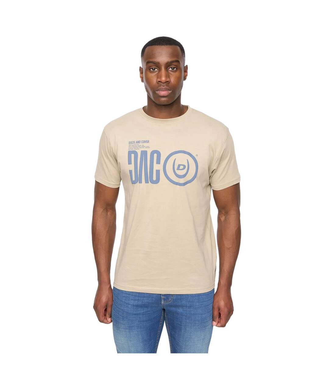 Mens dacstee t-shirt light sage Duck and Cover-1