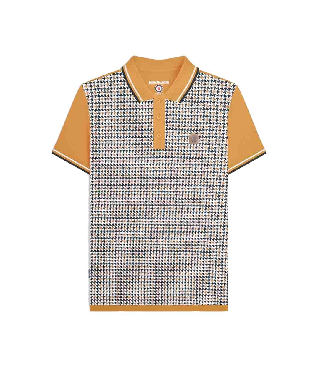 Polo Ss24 Homme Moutarde Lambretta-2