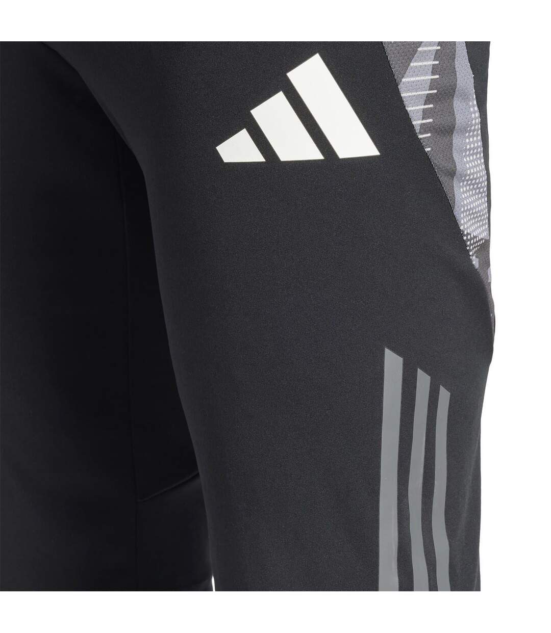 Mens Tiro 24 Football Shorts Black Dark Grey Adidas-3