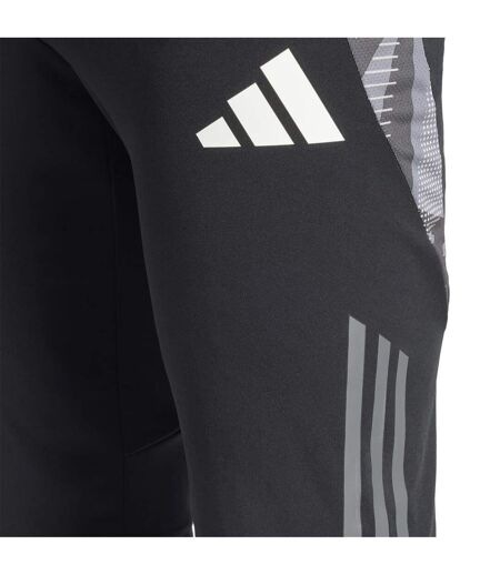 Mens Tiro 24 Football Shorts Black Dark Grey Adidas