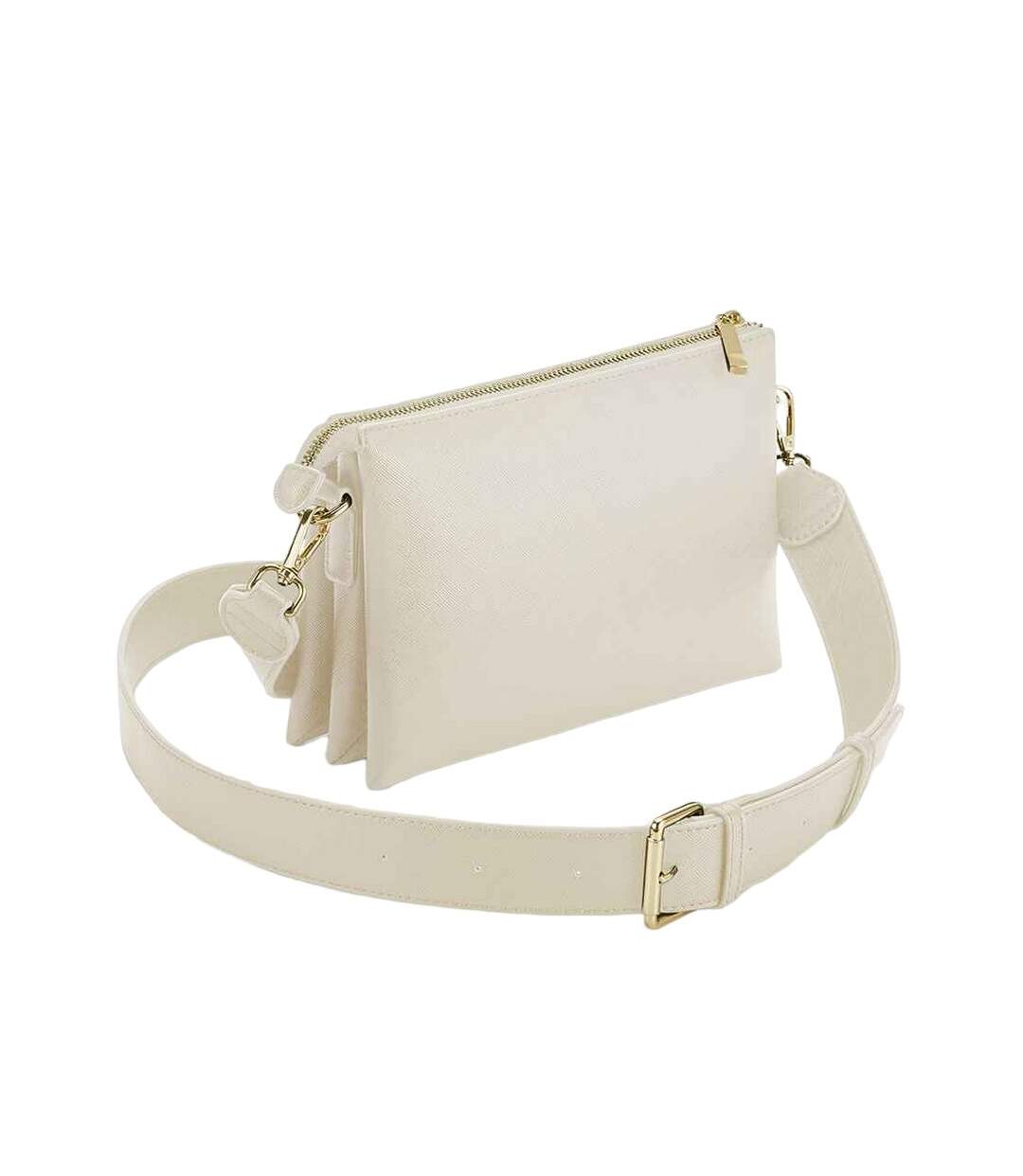 Sac à bandoulière boutique taille unique blanc cassé Bagbase-1