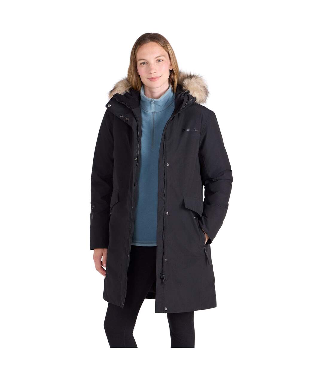 Parka Marlow Extreme Femme Noir Mountain Warehouse-3