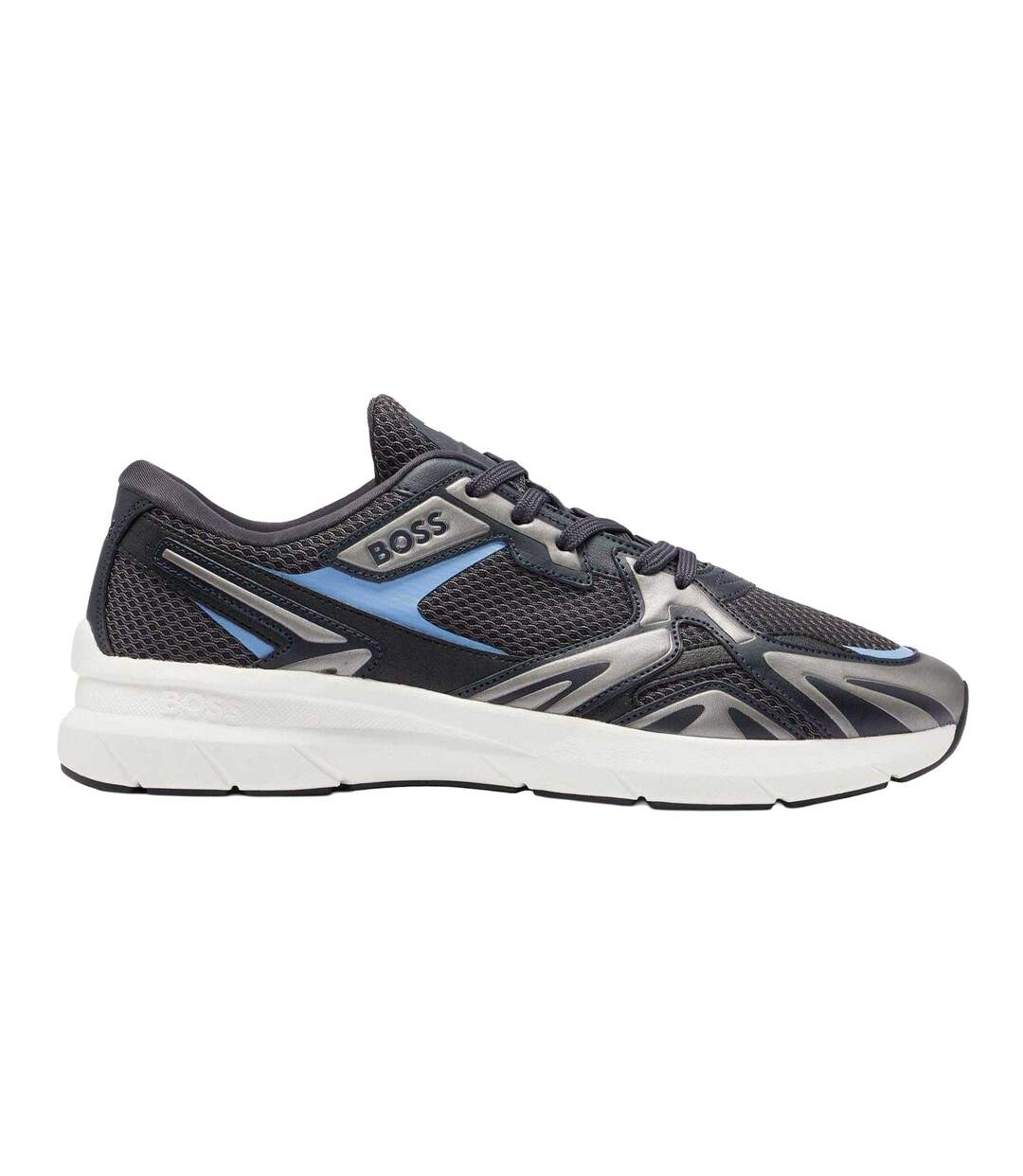 Mens Owen Running Shoes Blue Boss-4