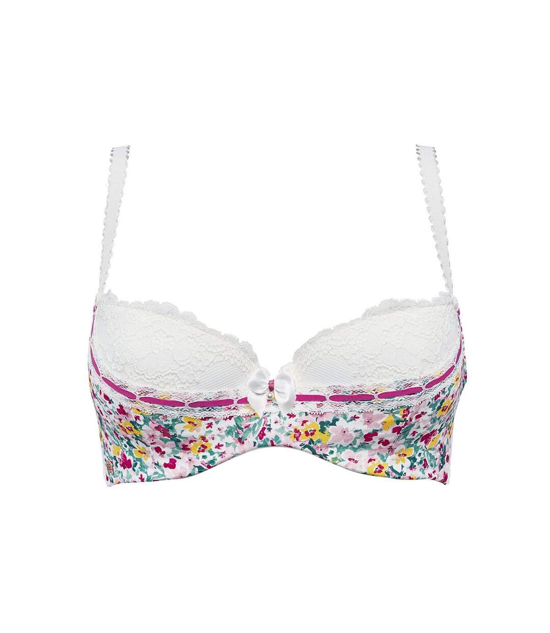 Soutien-gorge ampliforme coque blanc Florilege