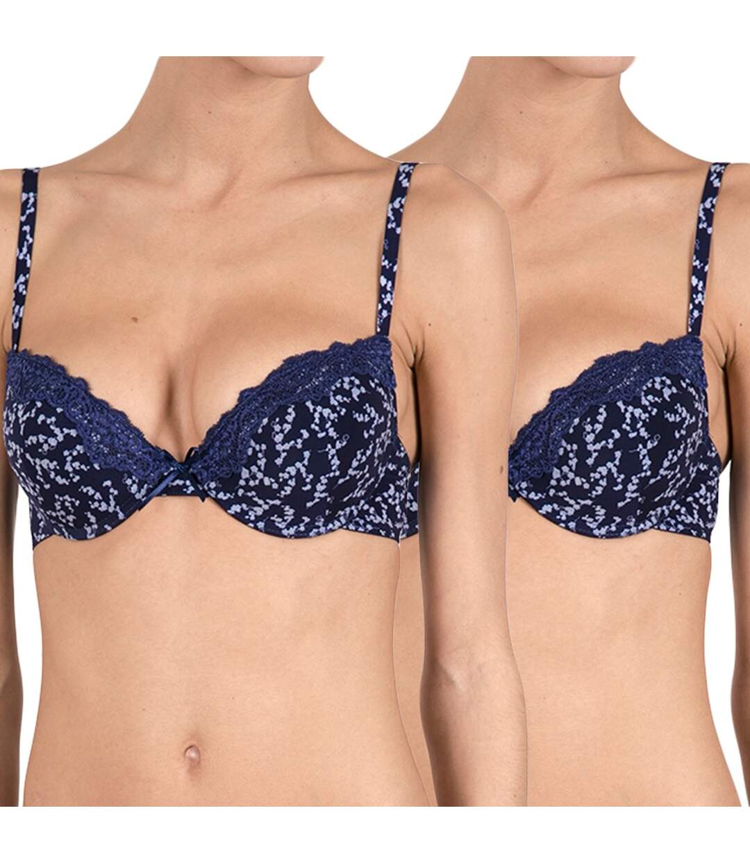 Soutien-gorge push-up femme lot de 2-1