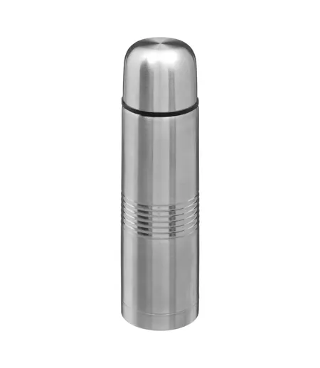 Bouteille Isotherme Inox Crénelé 0,5L Argent