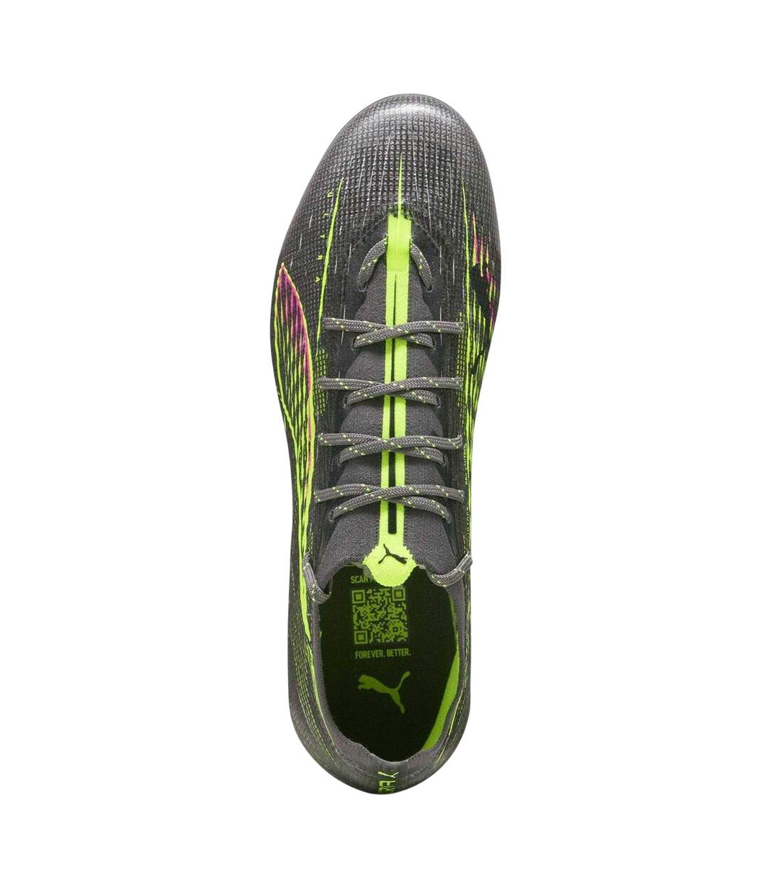 Mens Ultra 5 Pro Firm Ground Football Boots Matted Silver Puma-4