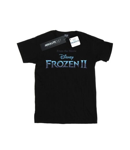 Disney - T-shirt FROZEN MOVIE LOGO - Femme (Noir) - UTBI24629