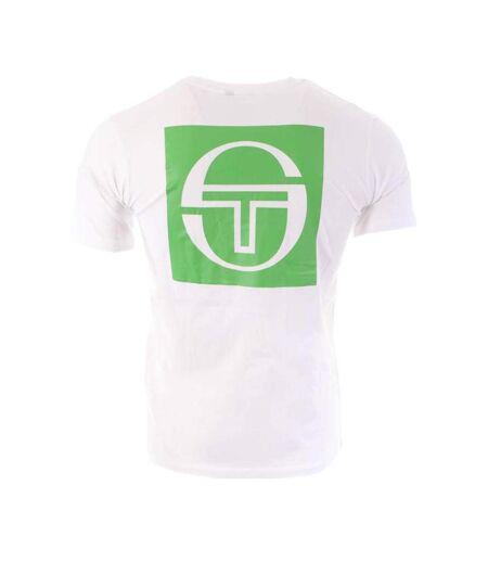 T-shirt Blanc Homme Sergio Tacchini Squared - L