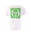 T-shirt Blanc Homme Sergio Tacchini Squared - L