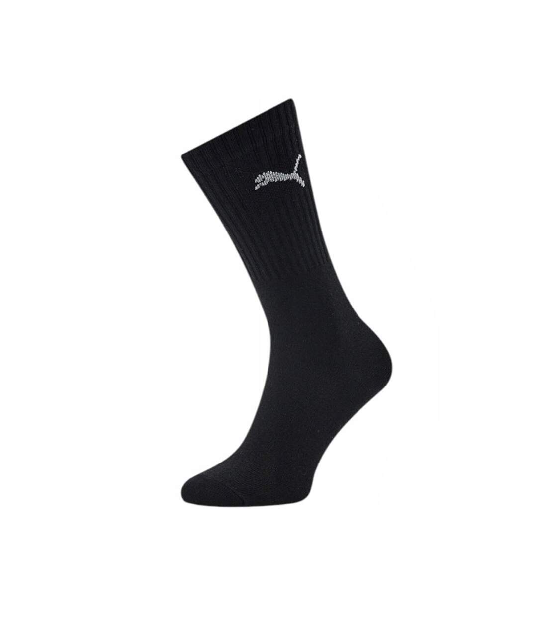 Chaussettes Sport Motif/style Ras-du-cou Adulte Noir Puma-2
