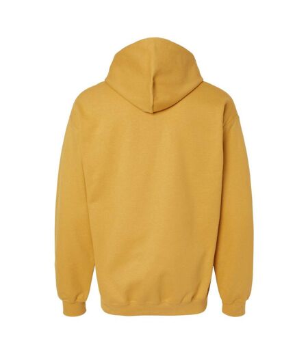 Sweat à capuche softstyle adulte moutarde Gildan