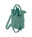 BagBase Twin Handle Roll-Top Backpack (Sage Green) (One Size) - UTRW7125