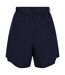 Regatta Womens/Ladies Sabela Paper Bag Shorts (Navy) - UTRG7393