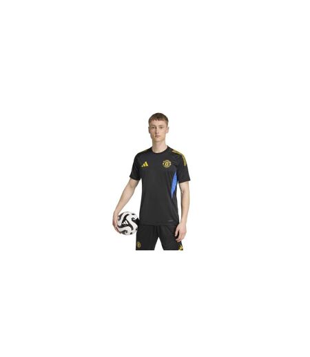 Maillot De Foot Motif/style Manchester United Fc 2025/2026 Adulte Noir Adidas
