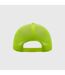 Casquette style trucker rapper mixte jaune fluo / blanc Atlantis