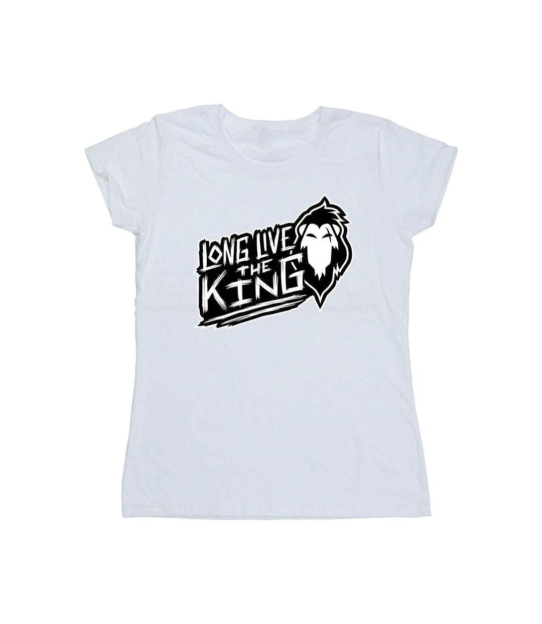 Disney T-shirt en coton Le Roi Lion Le Roi Femmes/Dames (Blanc) - UTBI25305-1